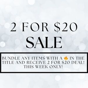 2 for $20 Sale Offer